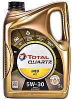Моторное масло 5W-30 синтетика Total Quartz Ineo MC3 (5л) Total 157103