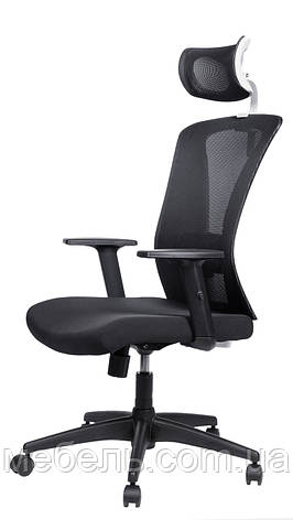 Крісло Barsky Mesh White/Black BM-04, фото 1