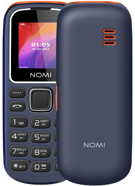 Телефон Nomi i1441 Blue UA UCRF