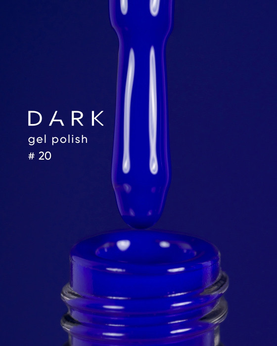 DARK GEL POLISH (NEW COLLECTION) 20, 10 ML