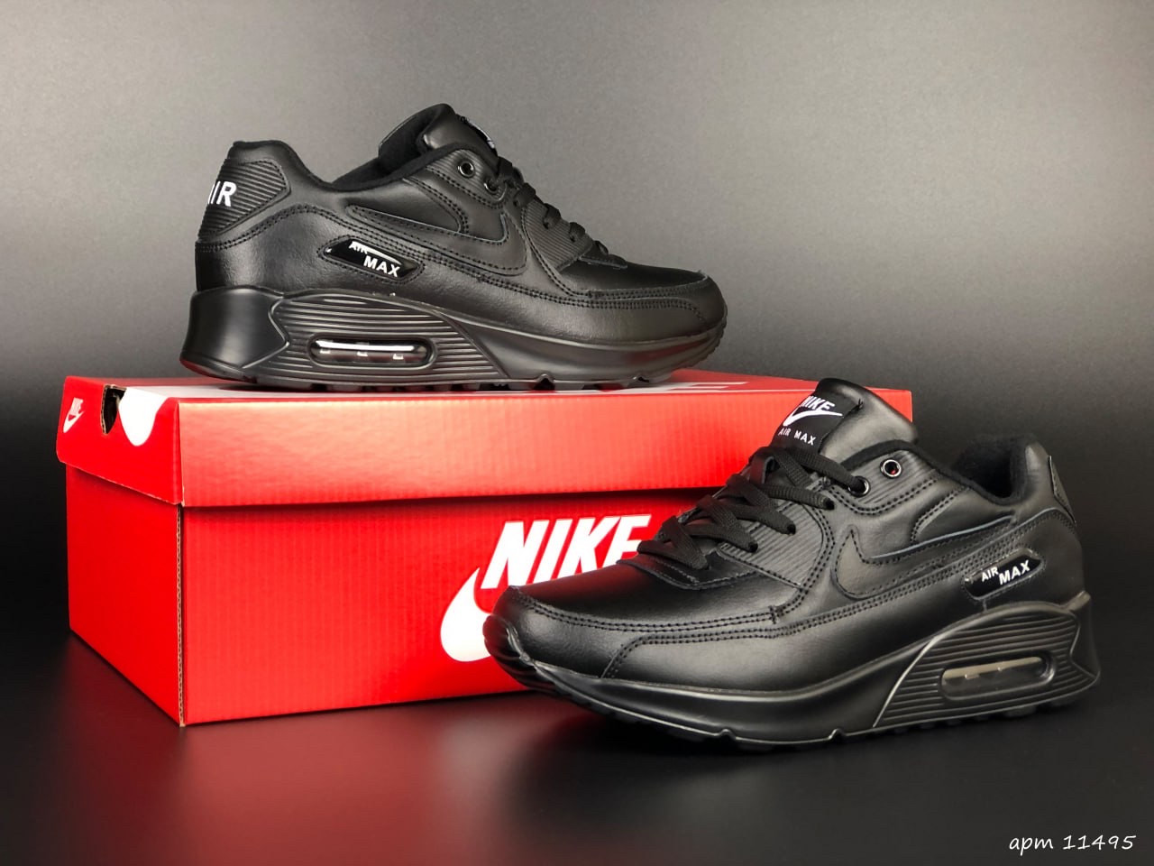 Кросівки жіночі Nike Air Max 90 ( 36-3 38 В НАВНОСТІ) Прес шкіра Сітка