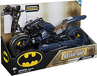 Оригинал Бэтмен большой 36 см Бэтцикл и Бэтпланер 2-в-1 Batman