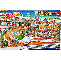 Адвент-календар Хот Вілс 2023/2024. Hot Wheels Advent Calendar (HKL74)