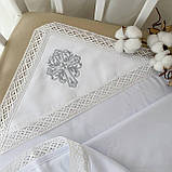 Крижма для хрещення "Звичай-4" велюр, кулір, фото 2