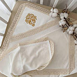 Крижма для хрещення "Звичай-4" велюр, кулір, фото 3