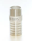 Ніпель під шланг нержавіючий Ду10 G3/8" AISI304 (під шланг 17,2мм), фото 4