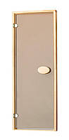 Двери для сауны 700х1900 цвет бронза матовая 8 мм