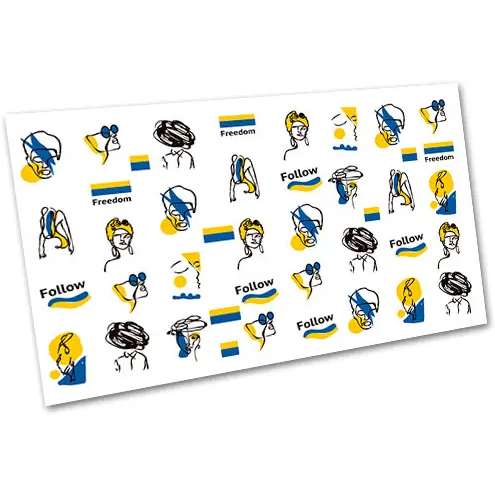 Слайдер-дизайн EasyNails UA w5111, фото 1