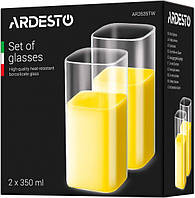 Набор стаканов высоких для латте Ardesto Twins AR-2635-TW 350 мл 2 шт