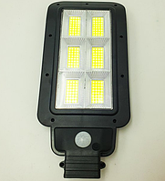 Фонарь уличный светильник аккумуляторный 2200mA на солнечной батарее 6 COB 20W LED UKC T-19 Б0625-6