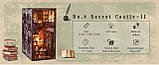 Бук Нук Таємничий замок No.9 Secret castle II DIY Book Nook Інтерьерний конструктор SL-13, фото 9