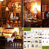 Бук Нук Таємничий замок No.9 Secret castle II DIY Book Nook Інтерьерний конструктор SL-13, фото 7