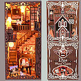 Бук Нук Таємничий замок No.9 Secret castle II DIY Book Nook Інтерьерний конструктор SL-13, фото 5