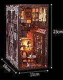 Бук Нук Таємничий замок No.9 Secret castle II DIY Book Nook Інтерьерний конструктор SL-13, фото 6