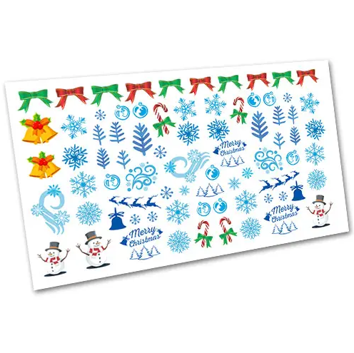 Слайдер-дизайн EasyNails Зима w5304, фото 1