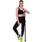 Палка гімнастична Бодібар Body Bar Zelart FI-2611-3 вага 3кг чорний-фіолетовий, фото 3