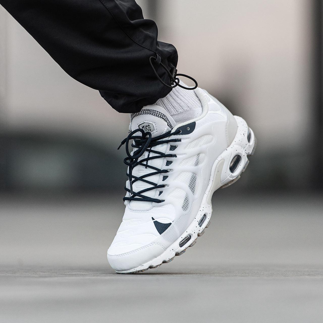 Чоловічі Кросівки Nike Air Max TN Plus Terrascape White Blue / Найк Аїр Макс ТН Плюс Терраскейп Білі з Синім
