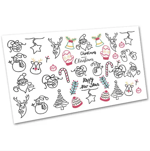 Слайдер-дизайн EasyNails Зима w5405, фото 1