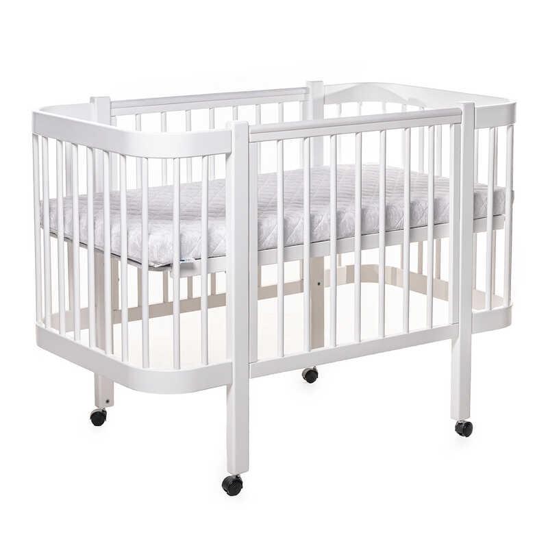 Ліжко БУК "Світанок" колір - білий, без шухляди DS-9012 (1)