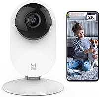 IP камера видеонаблюдения Xiaomi YI Home 2K PRO White видеоняня camera (Международная версия) Б4780-6