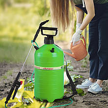 Пневматичний наплічний обприскувач для саду та городу "Леміра" ОП-202-02 6л (AN)