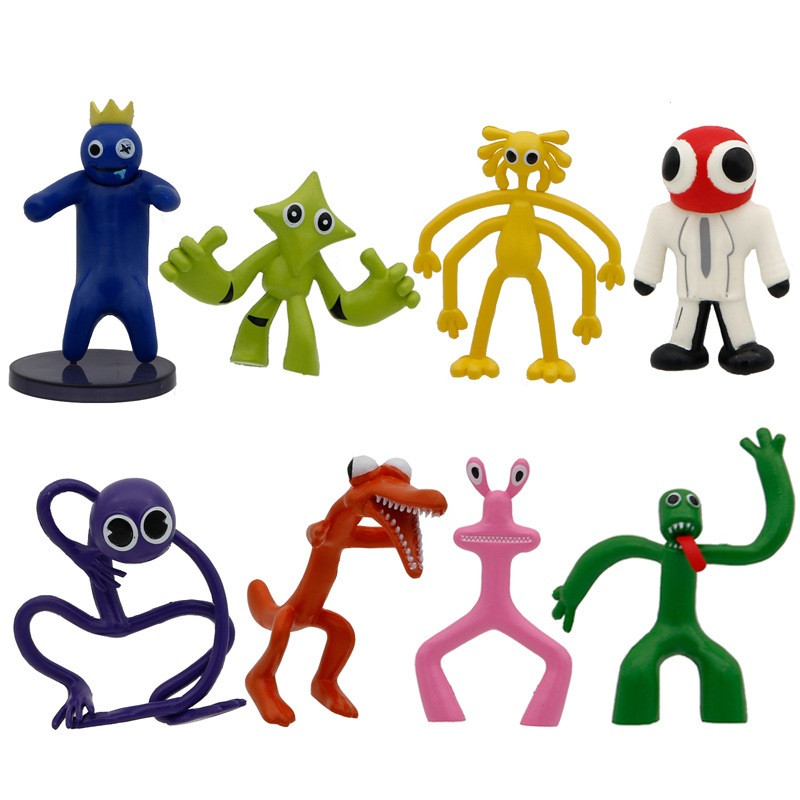 Набір фігурок Райдужні Друзі Rainbow Friends з Roblox (6-9 см)