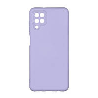 Чехол Silicone Cover Full Camera (A) для Samsung Galaxy A12 Цвет 05.Lilac