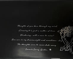 Плівка (калька) матова в листах "Лист - чорна" (58 см х 58 см) 5 листів