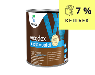 Олія вологозахисна TEKNOS WOODEX AQUA WOOD OIL для деревини 0,9 л