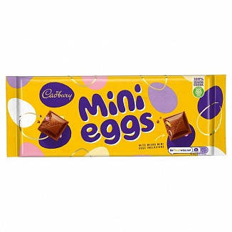 Cadbury Mini Eggs Block 360g, фото 1