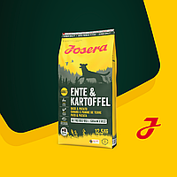 Josera (Йозера) Dog Adult Ente & Kartoffel - Сухой беззерновой корм для взрослых собак всех пород 12.5 кг