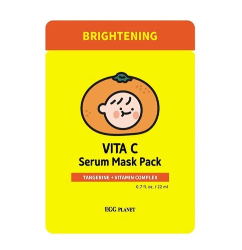 Живильна маска для обличчя з вітаміном С EggPlanet, 22 мл (099998)
