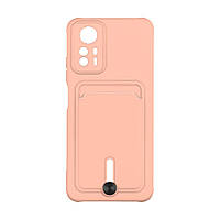 Чехол для Xiaomi Redmi Note 12S TPU Colorfull Pocket Card Цвет 19 Pink sand