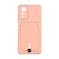 Чехол TPU Colorfull Pocket Card для Xiaomi Redmi Note 12S Цвет 19.Pink sand