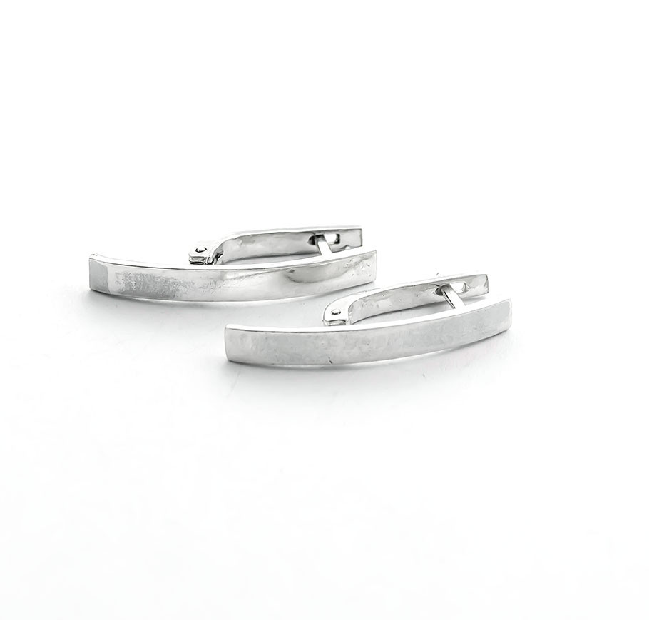 Сережки Мінімалізм Без Кам'яної, фото 1