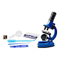 Синій дитячий мікроскоп з аксесуарами (збільшення до 450 разів) ES21371 EASTCOLIGHT