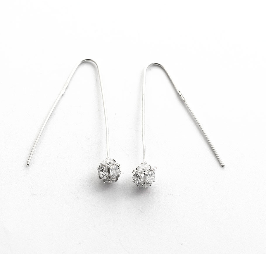 Сережки Висячі Зі Серебра, фото 1