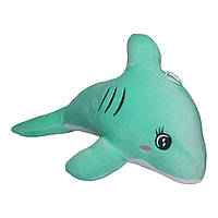 Мягкая игрушка голубой Дельфин 35 см