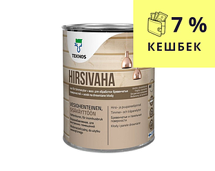 Олія-віск карнаубська TEKNOS HIRSIVAHA для дерев'яних поверхонь 0,9 л