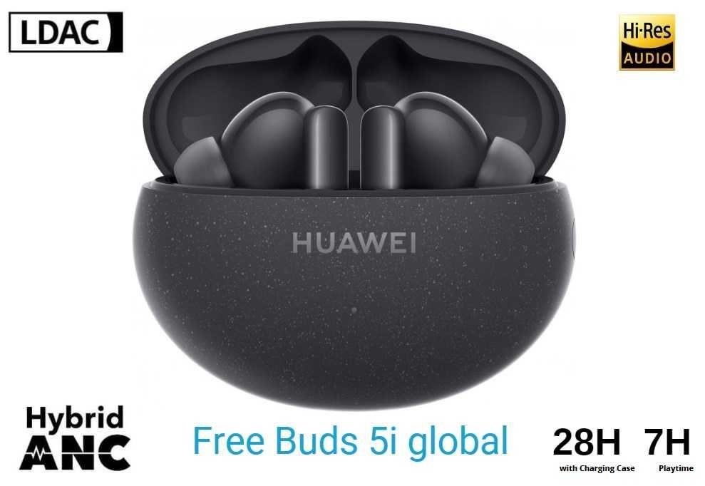 Huawei FreeBuds 5i Global - наушники с BT5.2/Hi-Res/LDAC/ANC 42dB - фото 3 - id-p2119175464