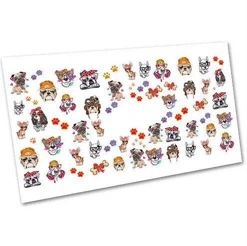 Слайдер-дизайн EasyNails Мультяшки w5351, фото 1