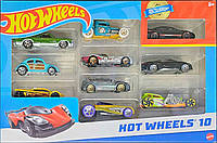 Подарочный набор из 10-ти машинок Хот Вилс. Hot Wheels оригинал