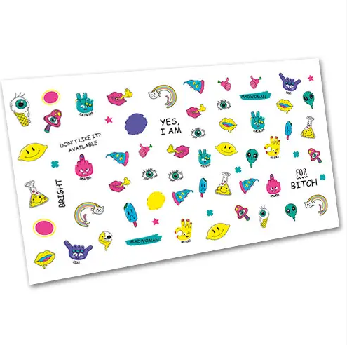 Слайдер-дизайн EasyNails Мультяшки w5362, фото 1