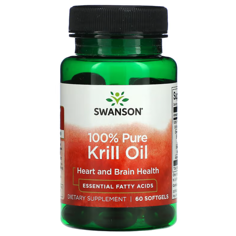 100% Pure Krill Oil Swanson 60 капсул