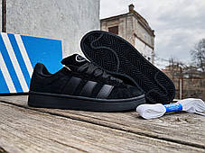 Чоловічі кросівки Adidas Campus 00s Core Black чорні, фото 3