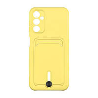 Чехол для Samsung Galaxy A14 4G для Samsung Galaxy A14 5G TPU Colorfull Pocket Card Цвет 04 Yellow