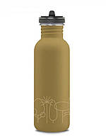 Пляшка Laken Basic Steel Bottle Drinklife 0,75L Yellow (1004-DLBSF7F)