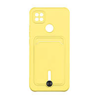 Чехол TPU Colorfull Pocket Card для Xiaomi Redmi 9C / 10A Цвет 04.Yellow