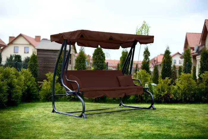 Садовая качеля JUST Garden + ПОДСТАКАННИКИ в ПОДАРОК четырехместная с ...