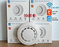 WiFi датчик диму / детектор диму Tuya Smart life / димова сигналізація